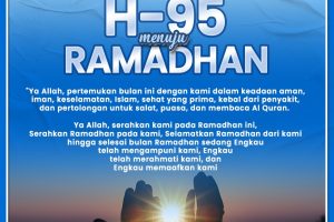 H-95 Ramadhan 1445 Hijriyah