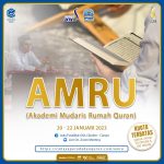 AMRU (Akademi Mudarris Rumah Qur’an)