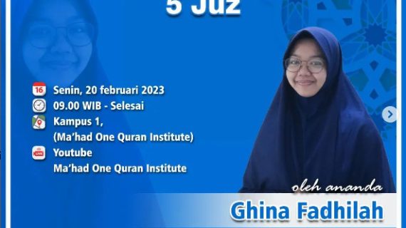 Tasmi Quran 5 Juz : Ghina Fadhilah