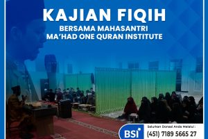 Kajian Fiqih Bersama Mahasantri Ma’had One Qur’an Institute