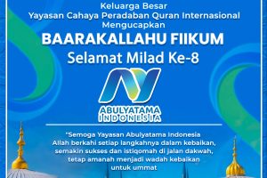 YCPQI Mengucapkan Ied Milad ke YAI