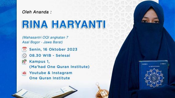 Tasmi’ Al-Quran 5 Juz : ananda Rina Haryanti