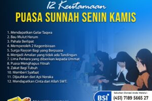 Ternyata Ada 12 Keutamaan Puasa Sunnah Senin Kamis