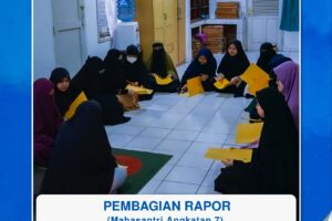 Pembagian Raport Mahasantri Angkatan 7