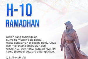 10 Hari Menuju Ramadhan 1445 Hijriyah