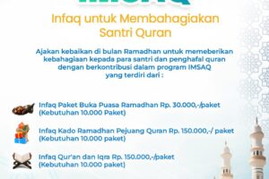 IMSAQ (Infaq Membahagiakan Santri Qur’an)