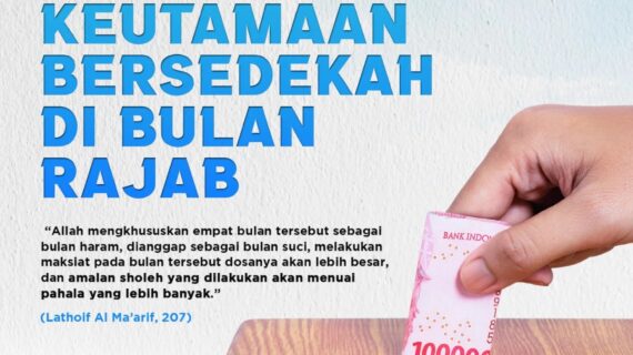 Inilah Keutamaan Bersedekah di Bulan Rajab